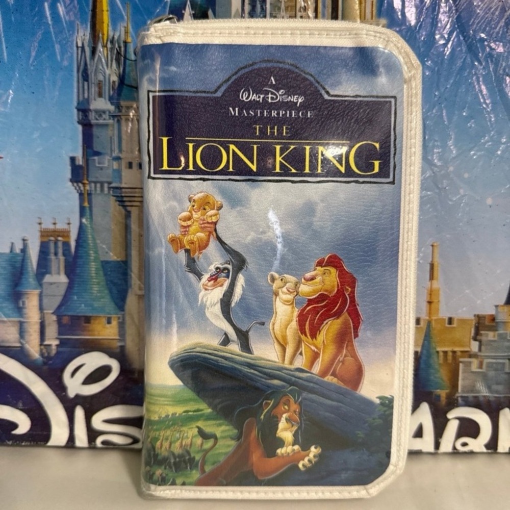 Disney parks D-Tech lion King VHS phone holder wallet